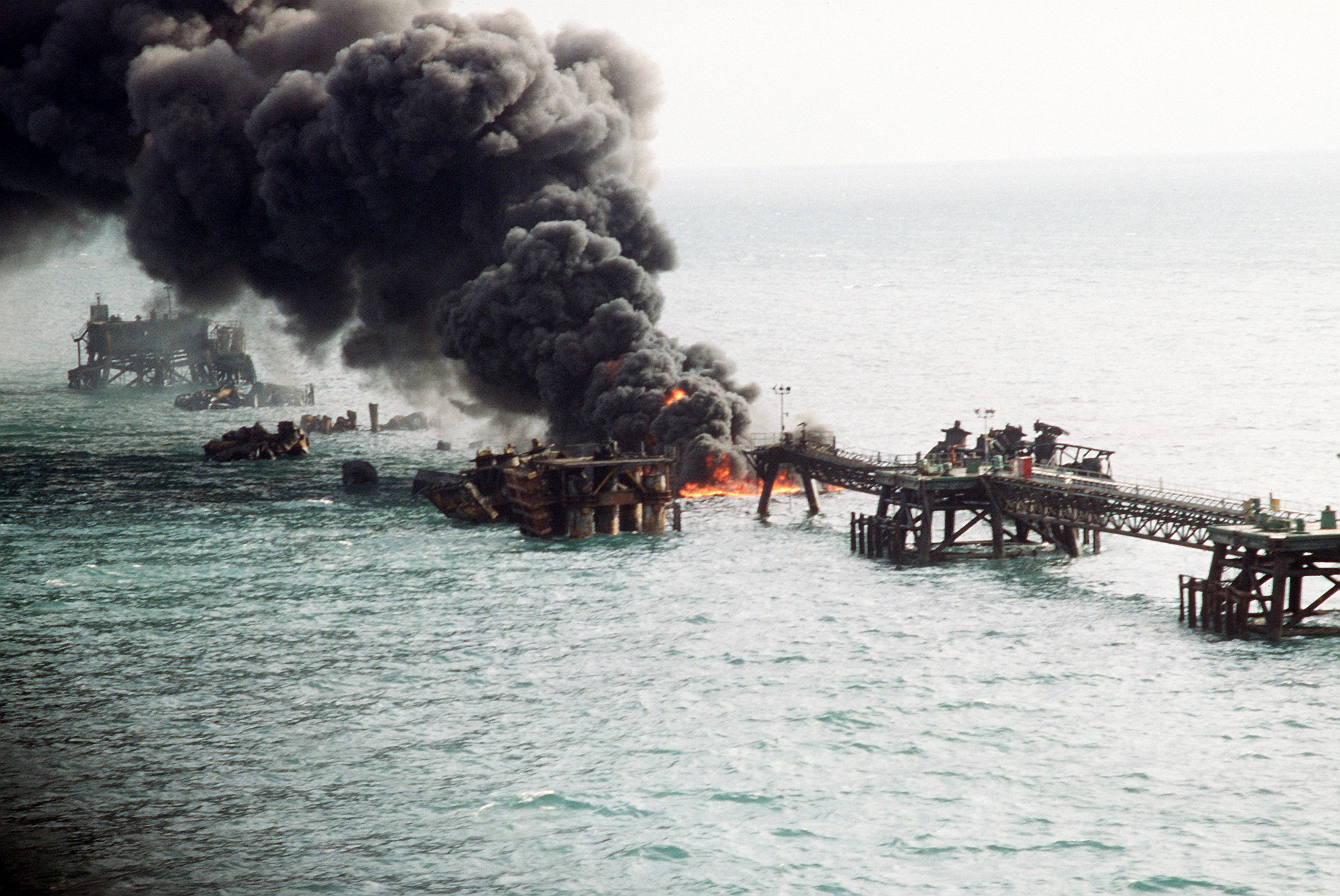 Oil Terminal in Operation Desert Storm