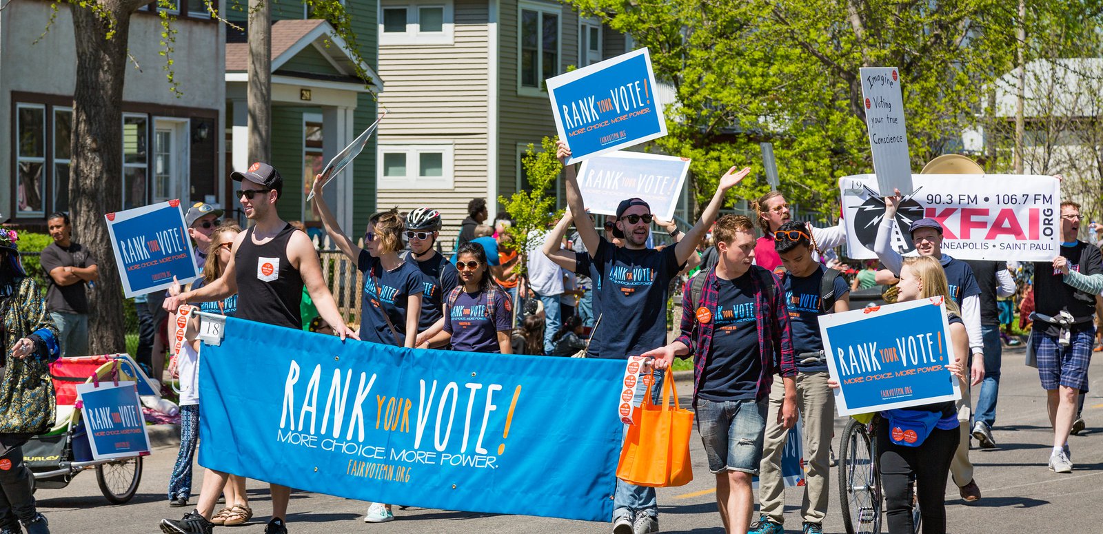 Rank Your Vote - Minneapolis MayDay Parade 2017