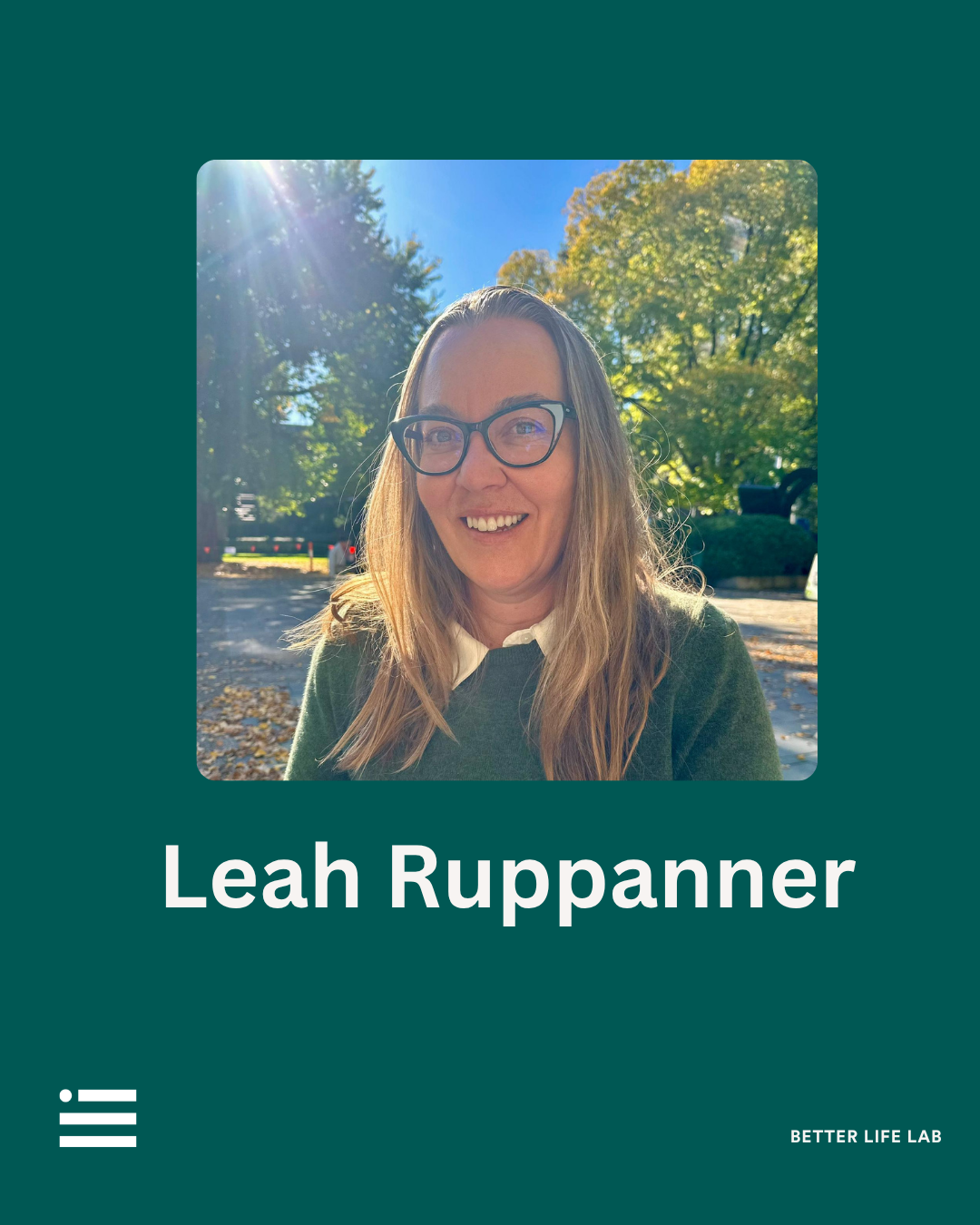 Leah Ruppanner Story Fellows