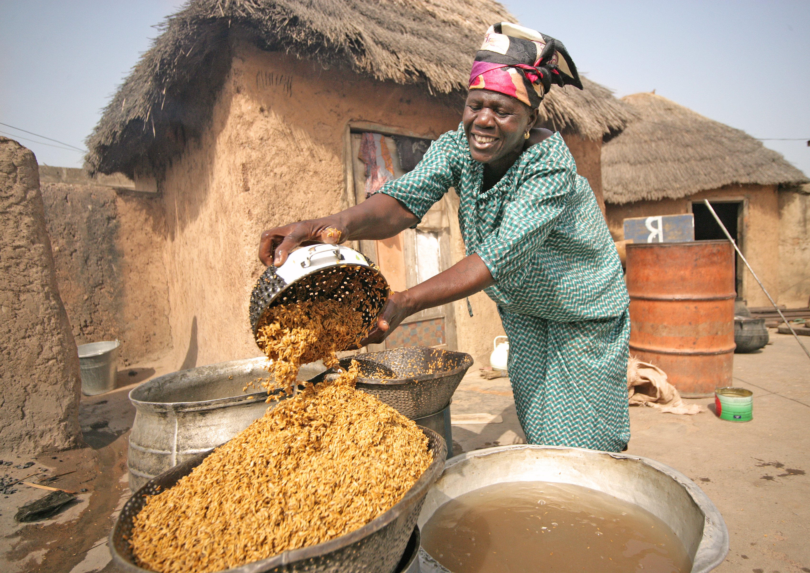 Ghana rice processing