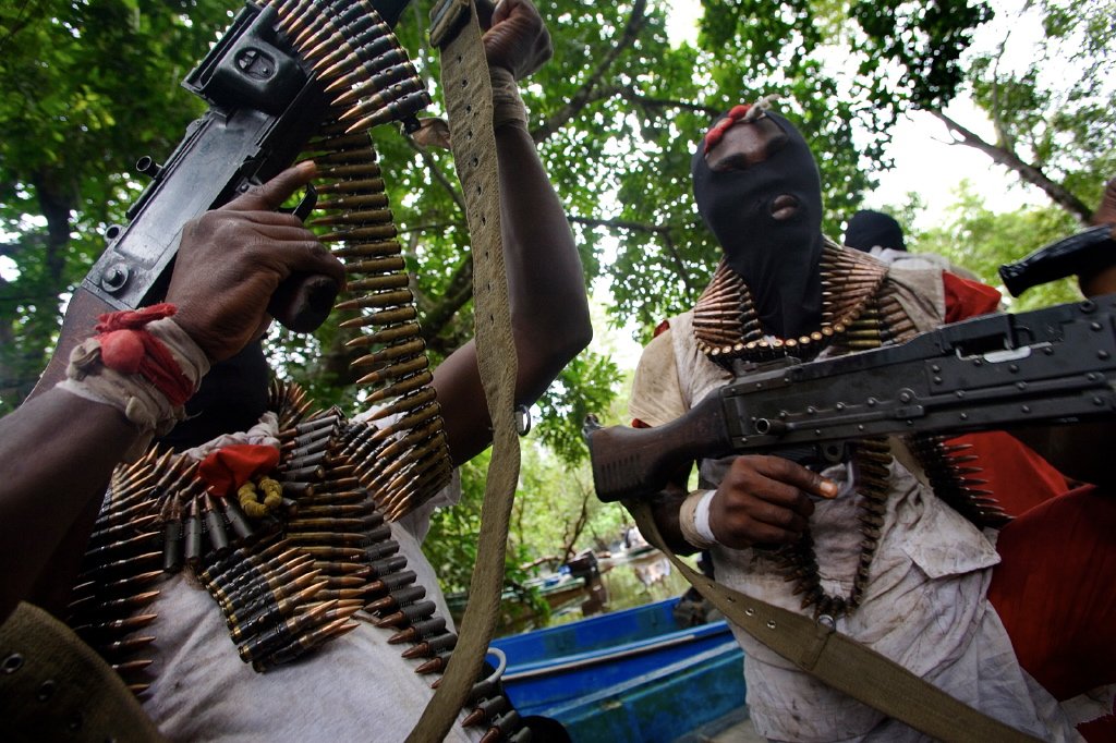 Members of the Movement for the Emancipation of the Niger Delta