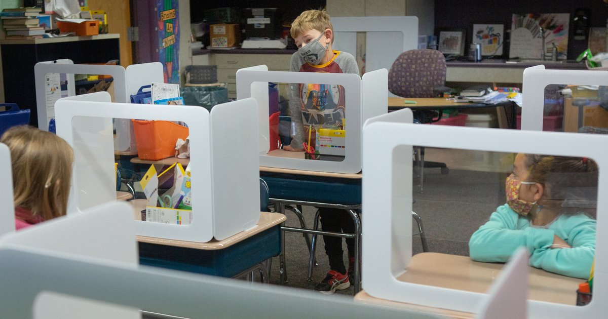 Elementary Classroom During COVID