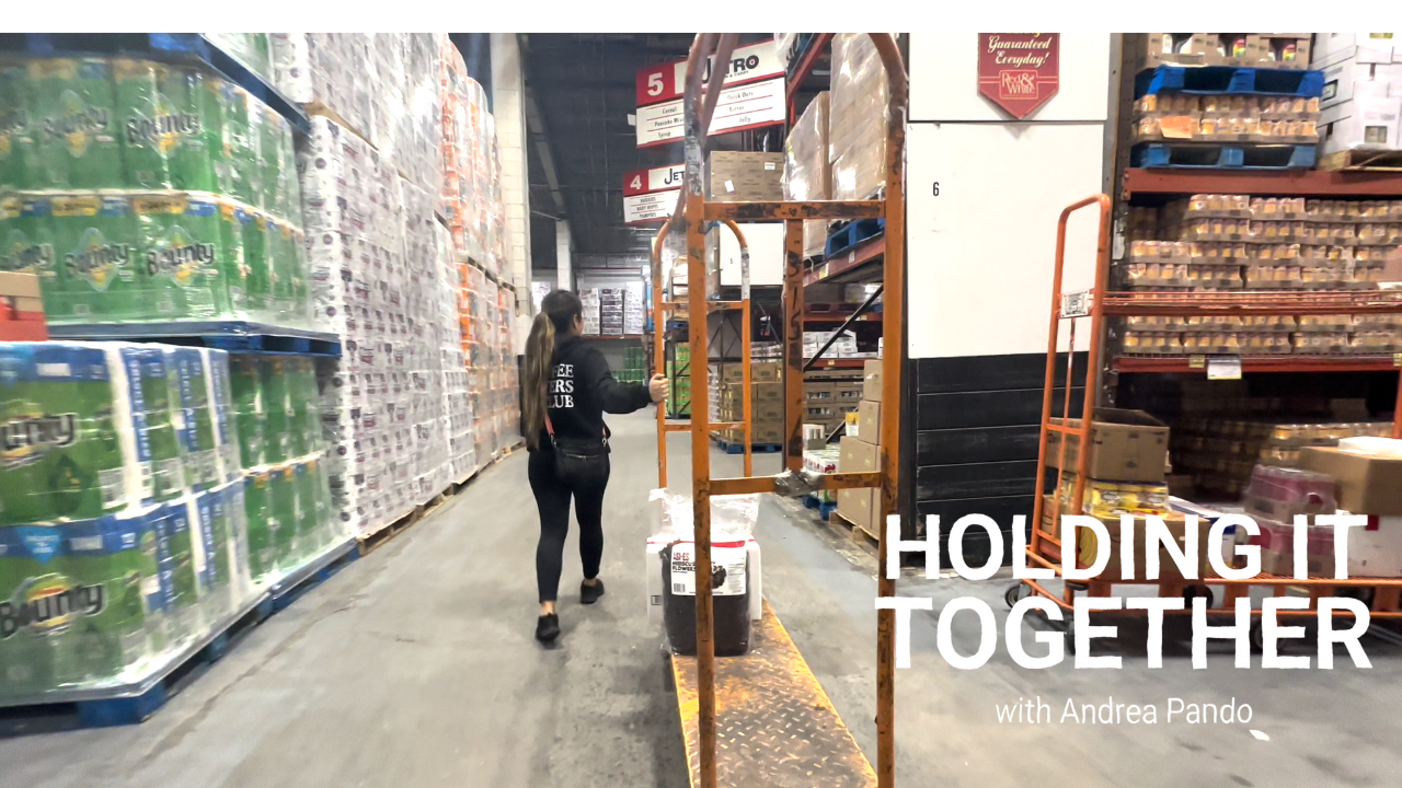 ANDREA thumbs holding it together TRAILER