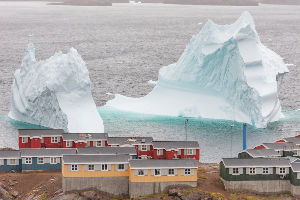 Icebergs and homes