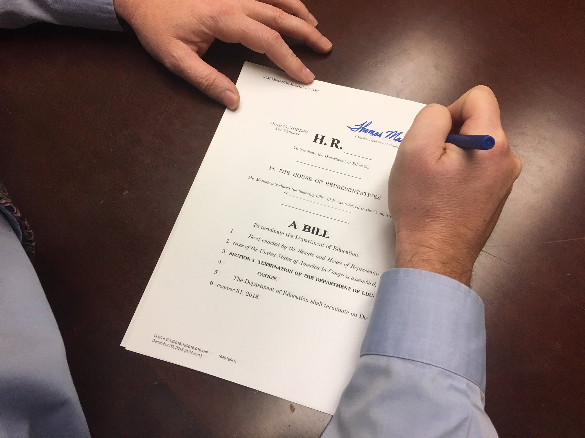 Rep. Thomas Massie / Twitter