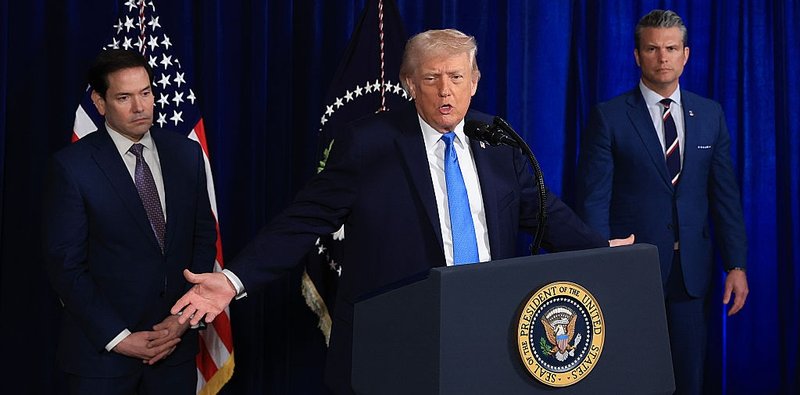 President Trump holds a news conference confirming the capture of Venezuelan President Maduro.