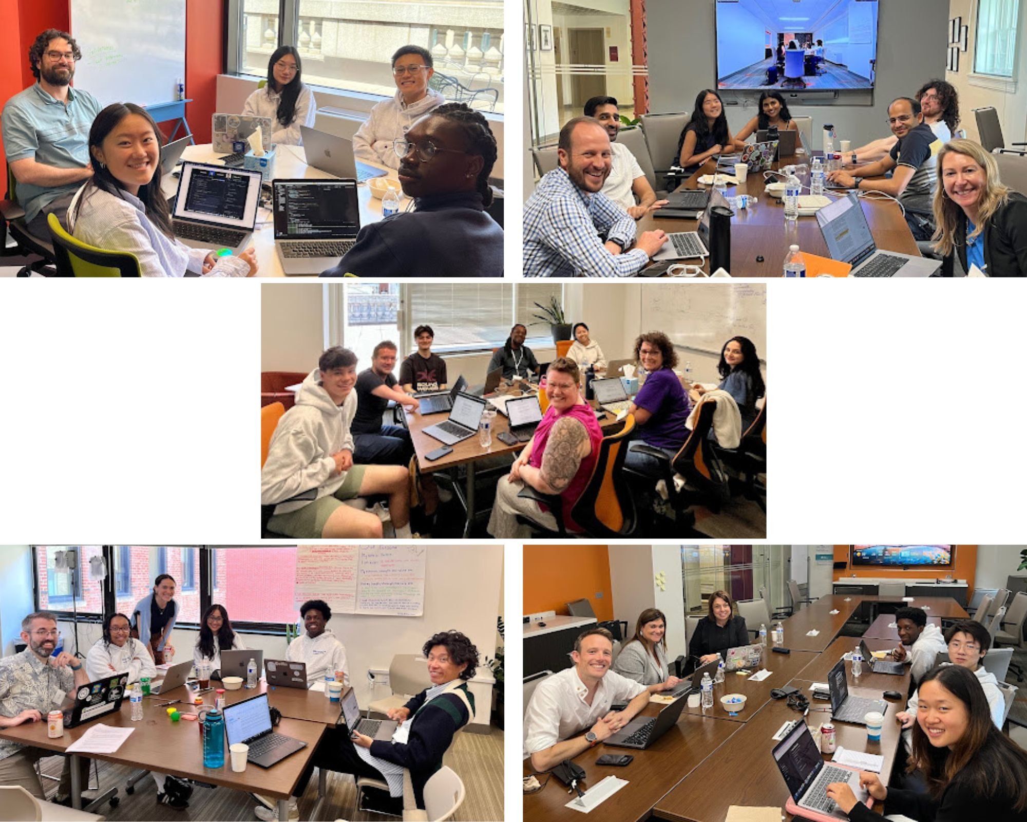 Hackathon 2024 Group Photos Collage
