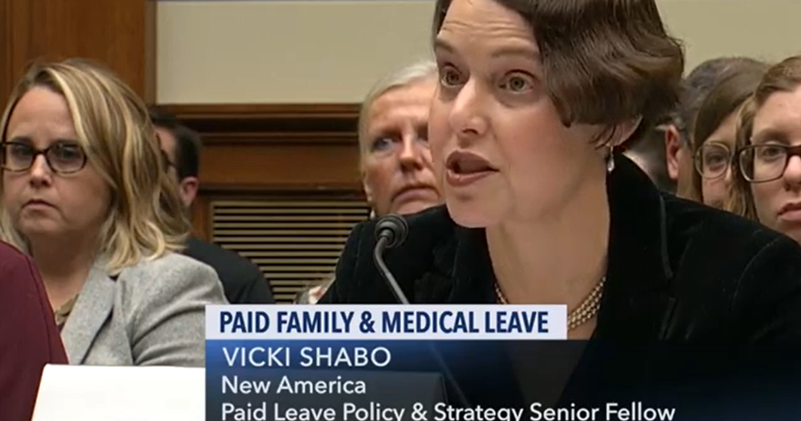 Vicki Shabo Testifies in House Oversight and Reform Committee, December 2019