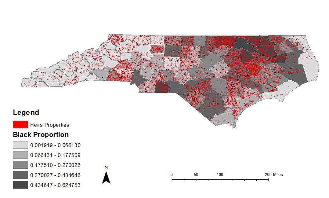 Forsyth County Highlighted Amid North Carolina Heirs Property By County
