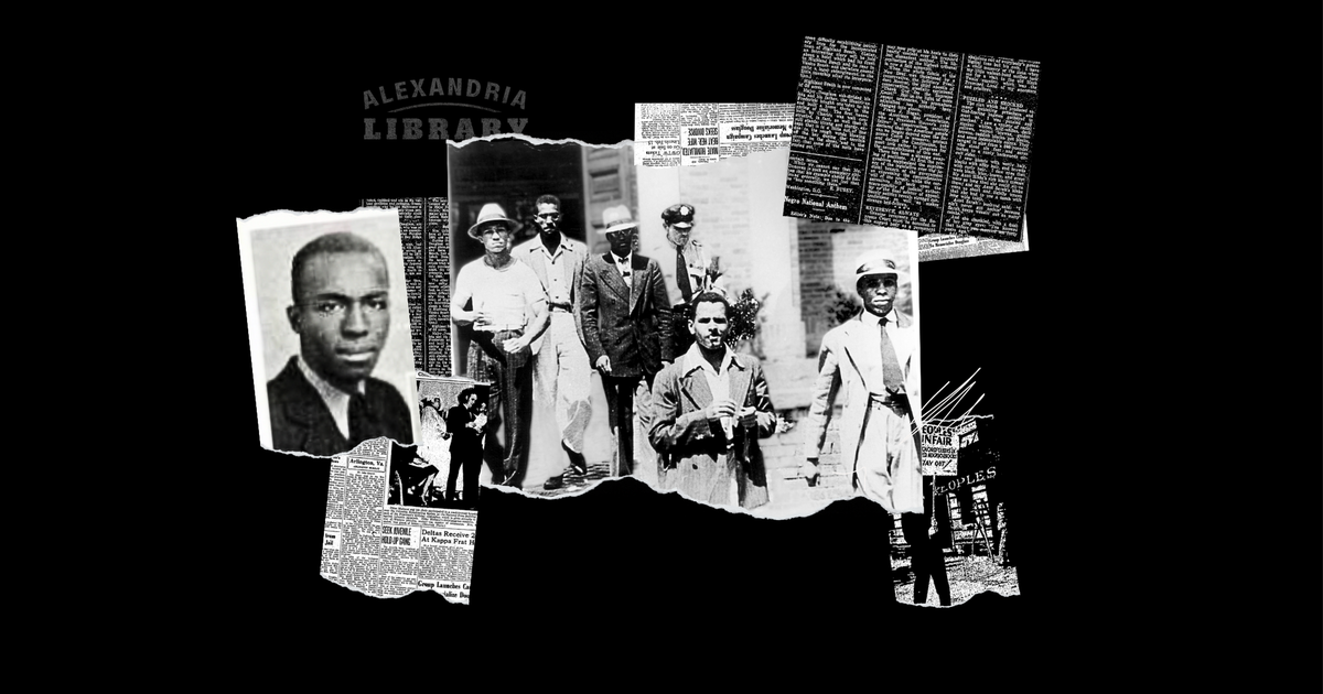 Library Sit-In Collage Graphic 2