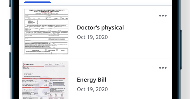 My Digital Data Locker Dashboard