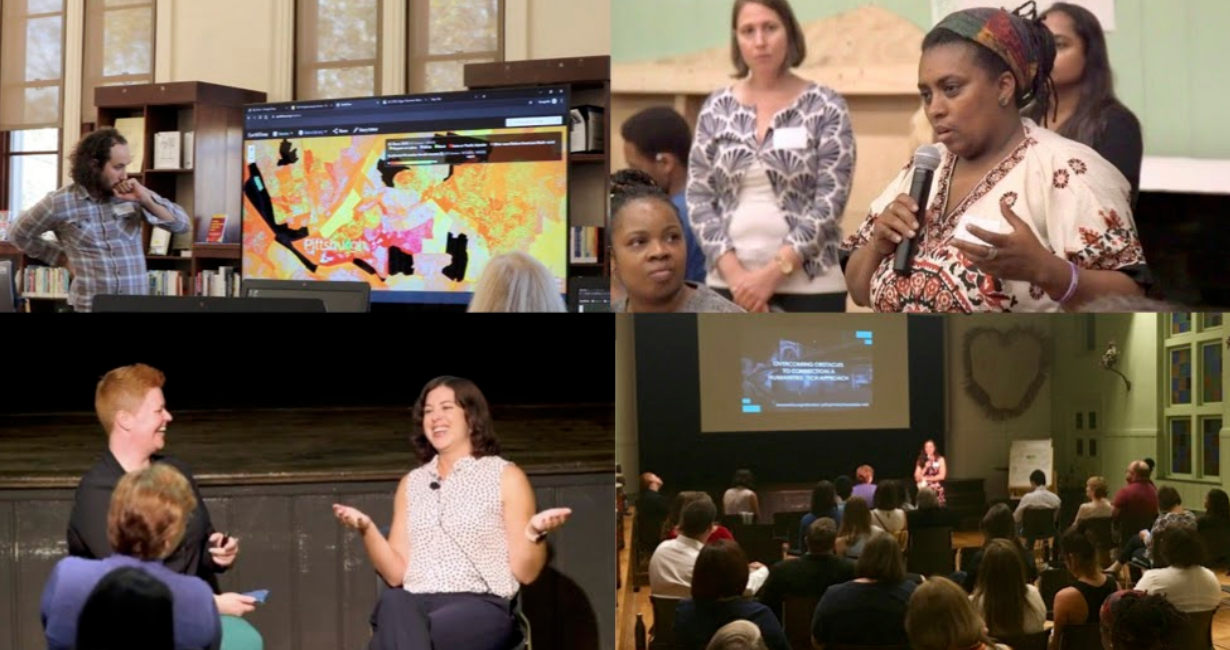 Photos from the Humanities+Tech events in 2019