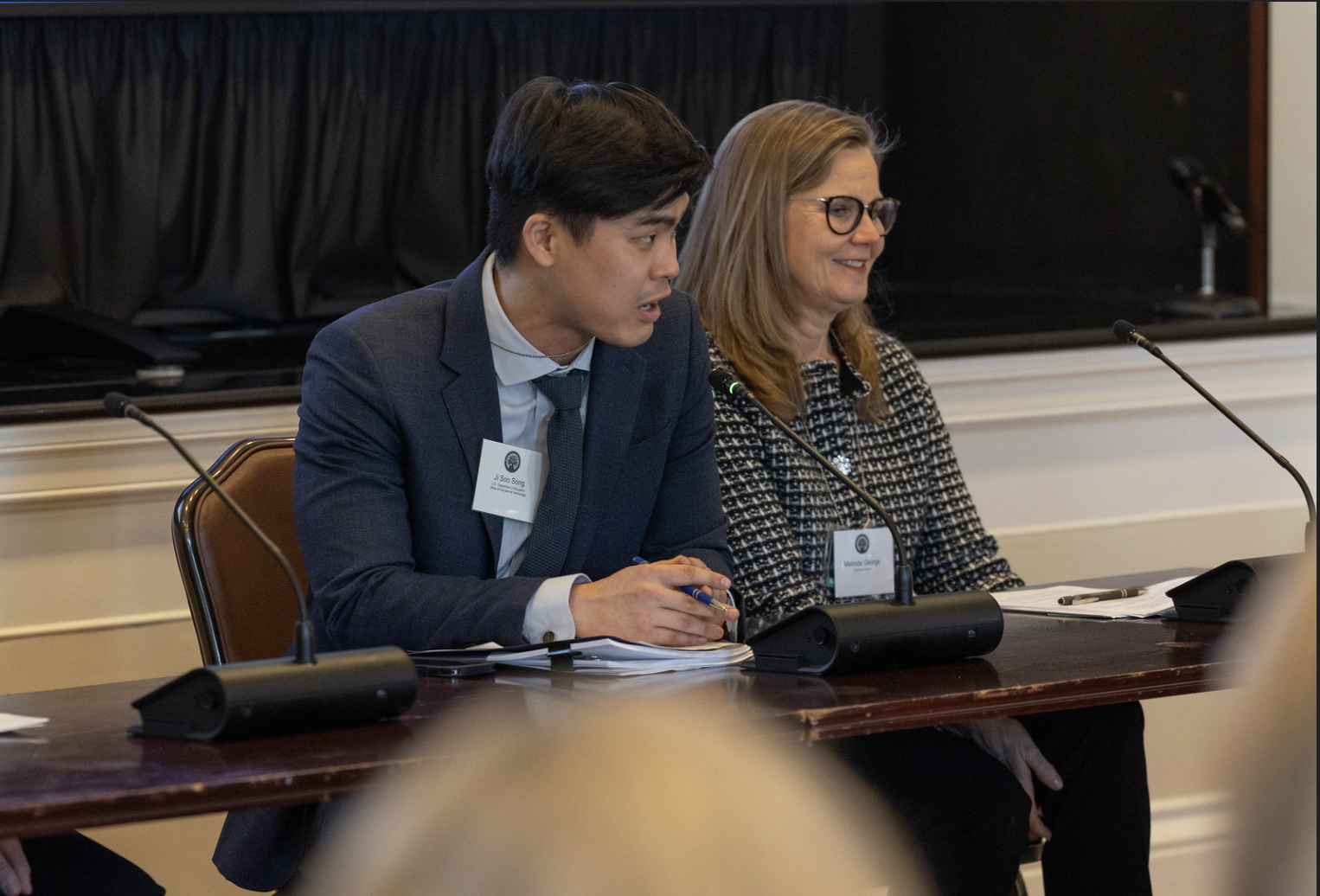 Ji-Soo Song speaking at the U.S. Department of Education's National Educational Technology Plan (NETP) launch