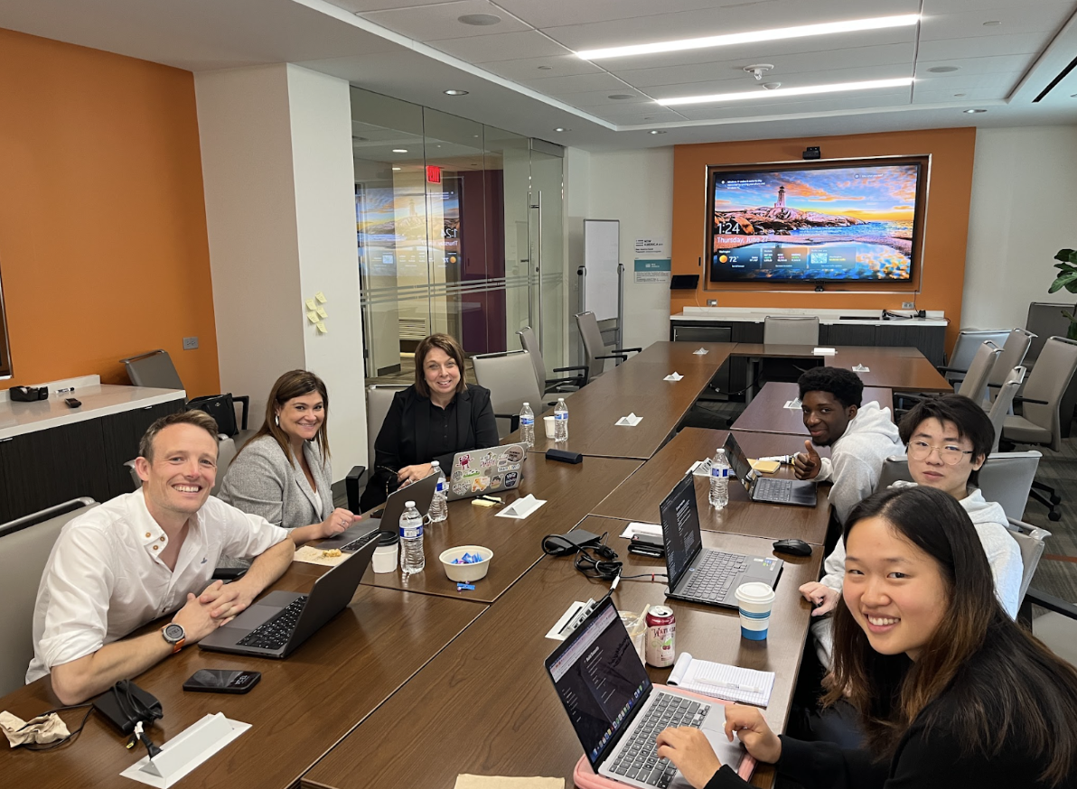 John Roberts at Hackathon