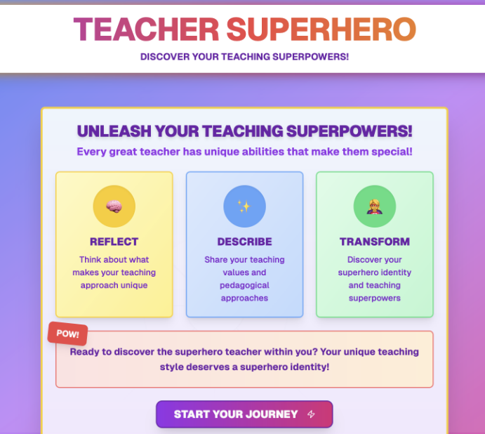Teacher SuperHero