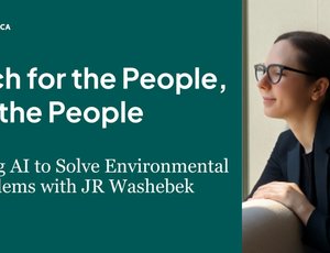 The title of this blog next to a headshot of JR