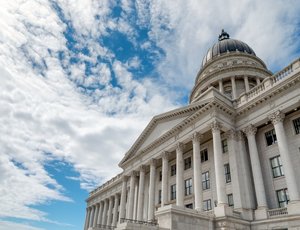 Utah State Capitol is the house of government for the U.S. state of Utah. Salt Lake City. USA