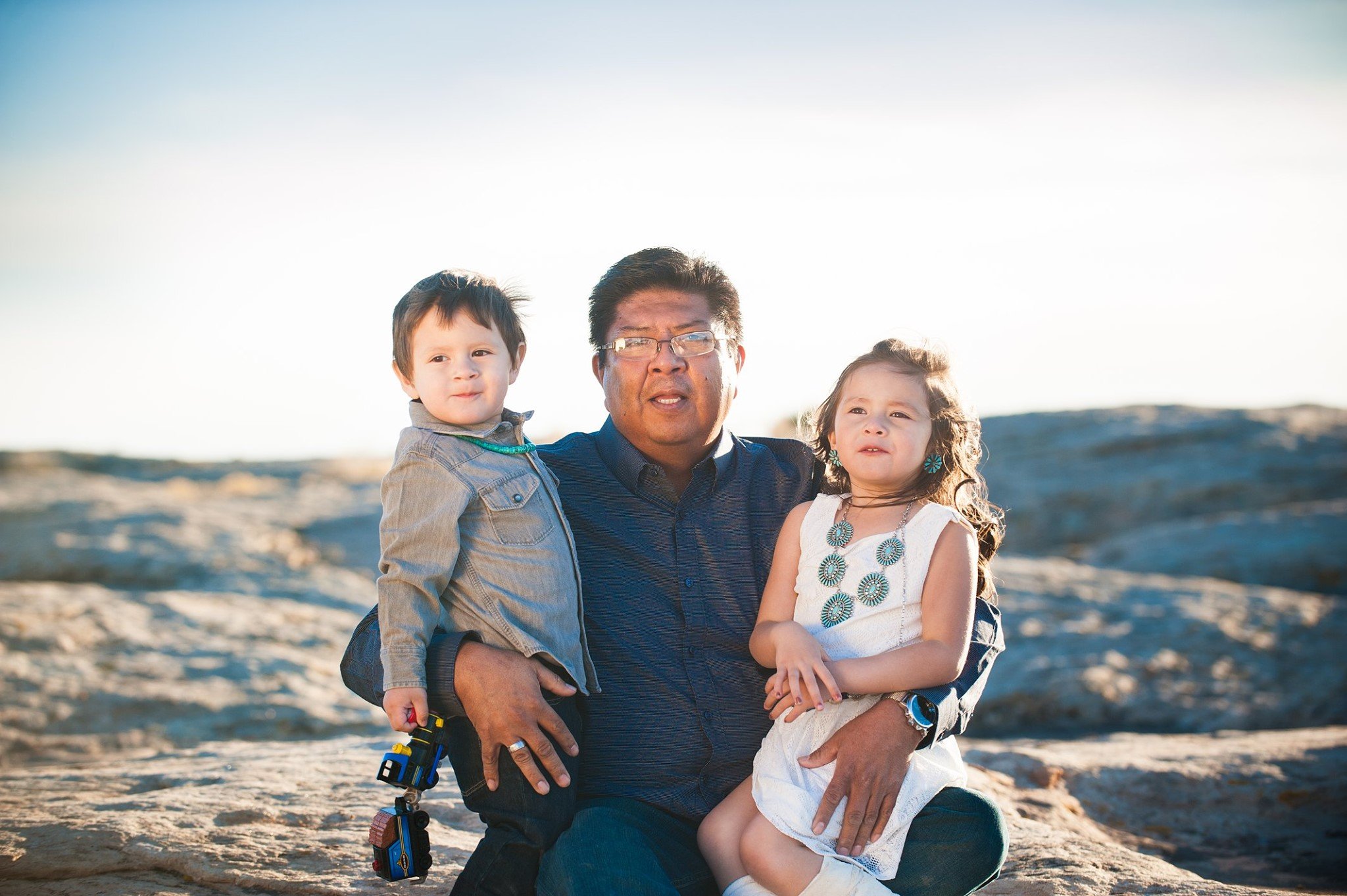 Valdez chidlren with uncle George