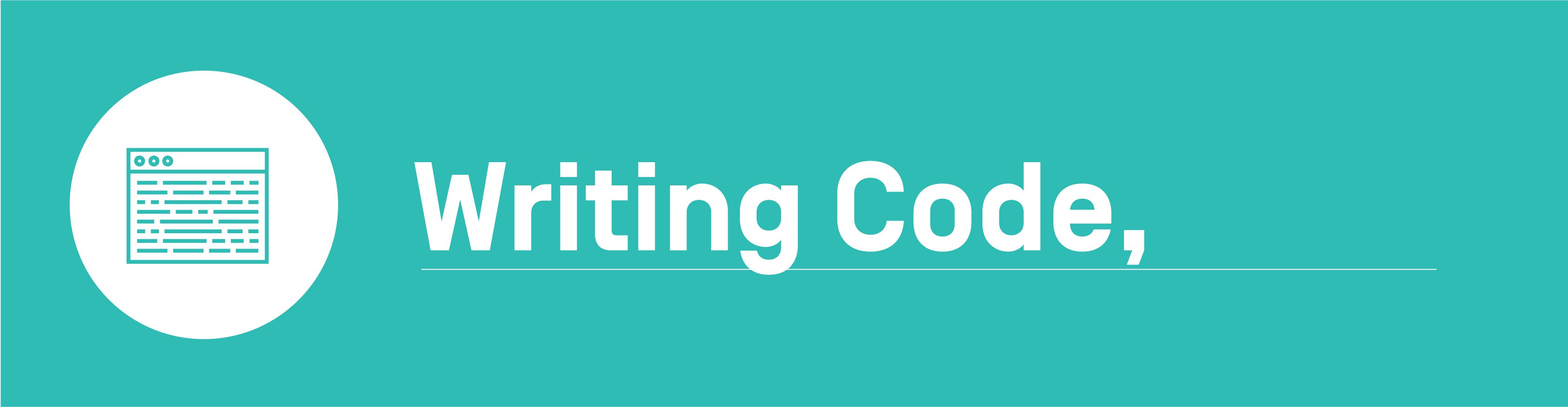 Algorithmic bias - Writing Code