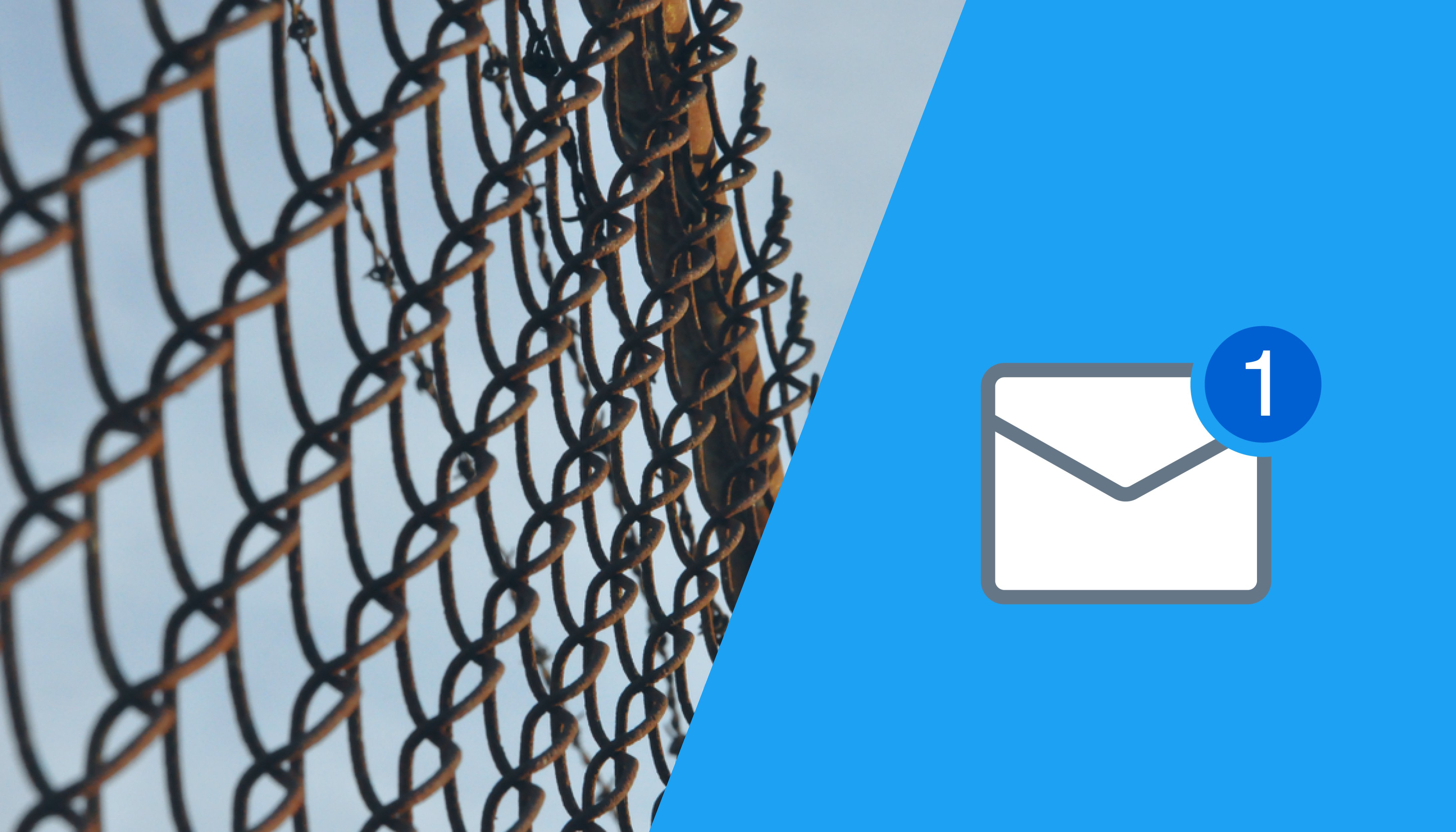 Chain Link Fence Header