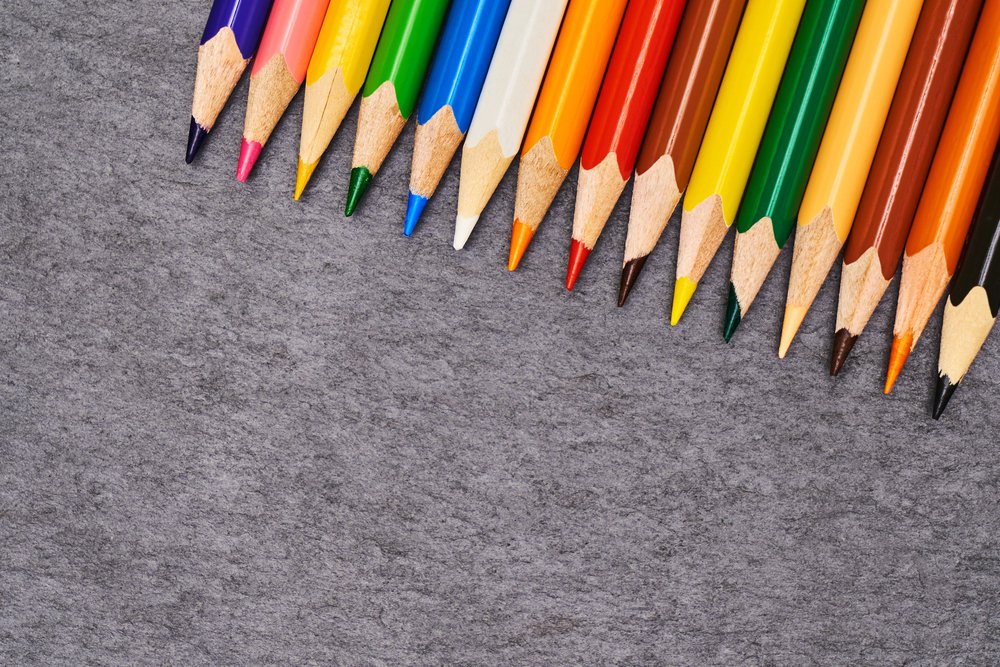 colored pencils