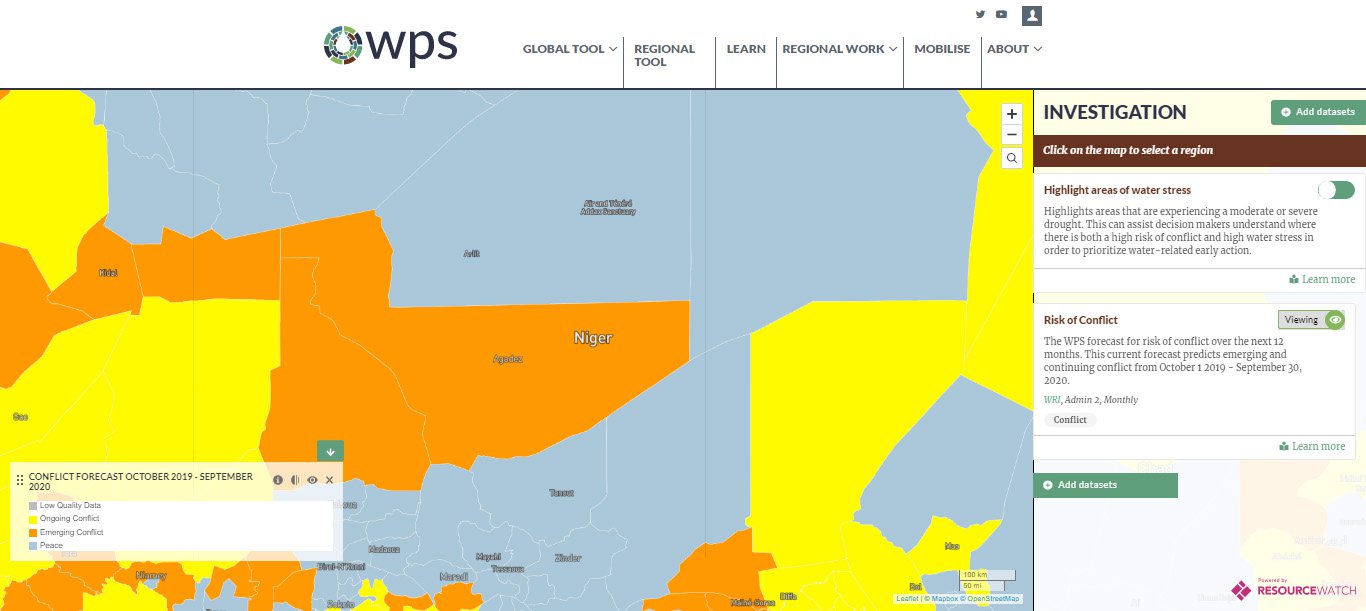 WRI Niger Model Prediction