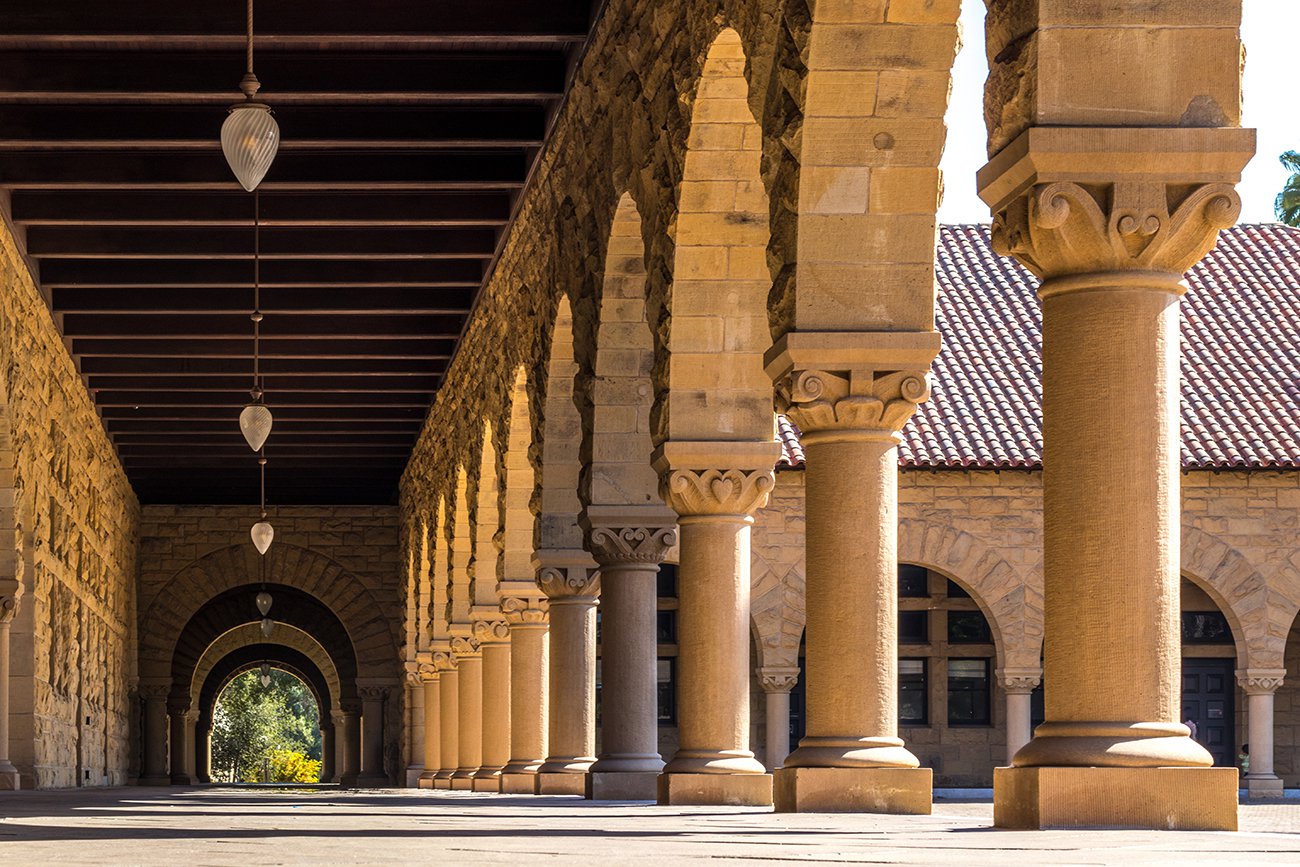 Stanford colonnade