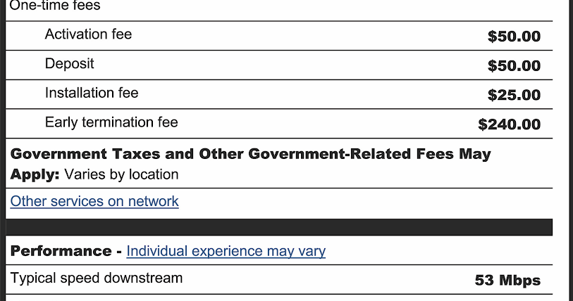 broadband nutrition label