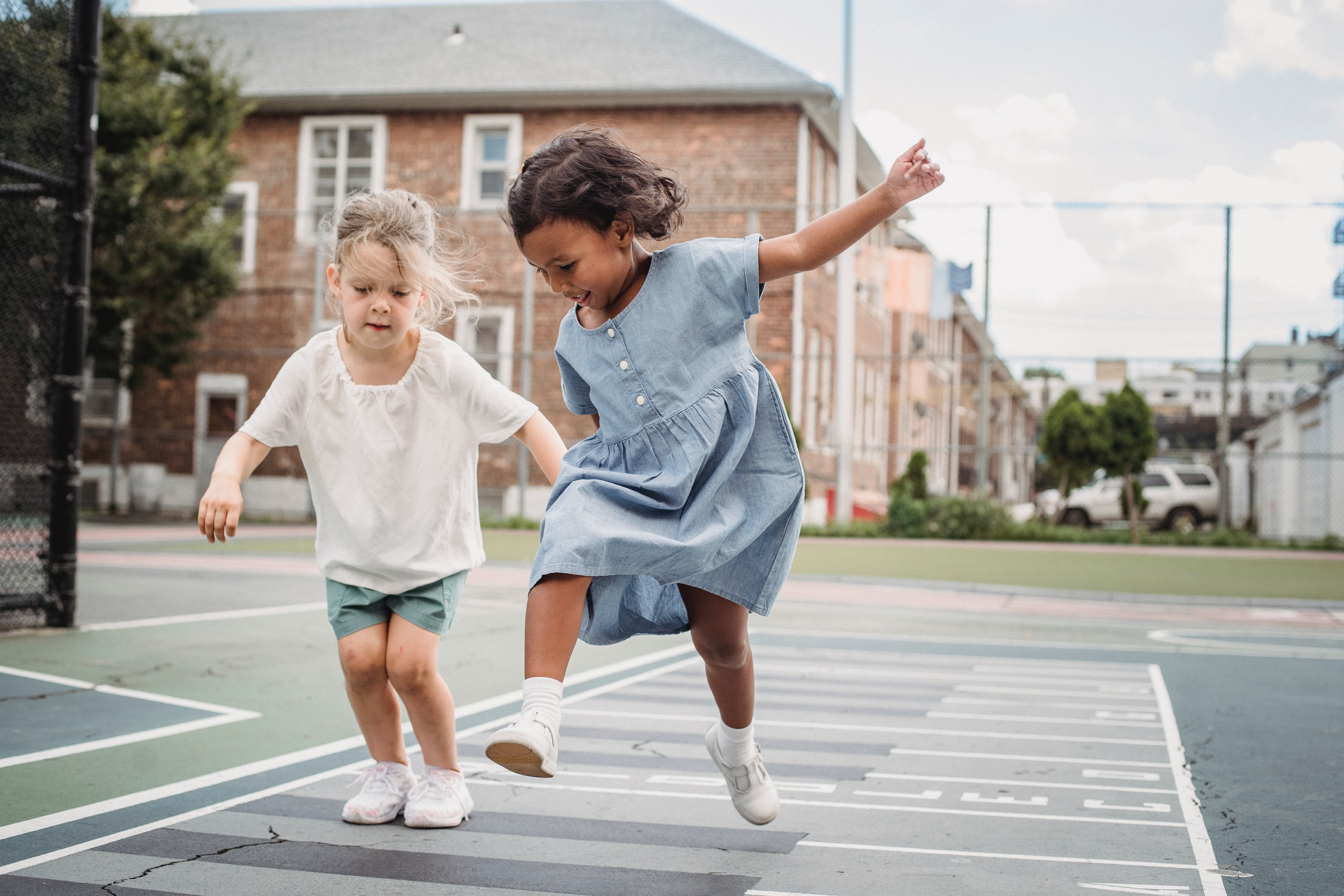 Children on Playground