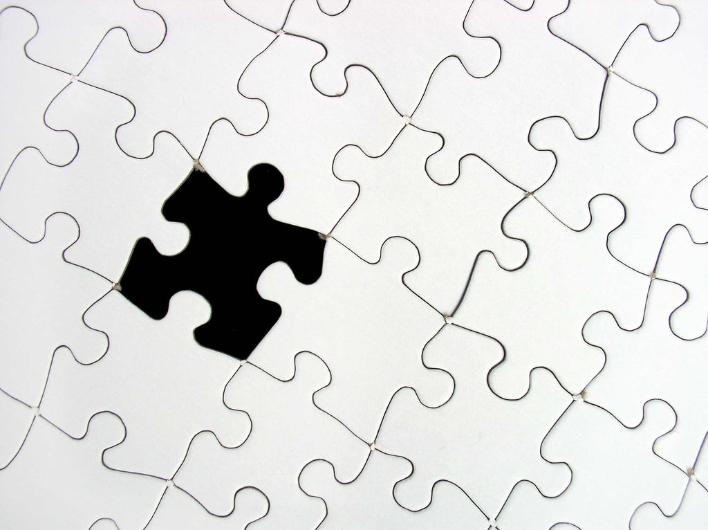 missing puzzle piece