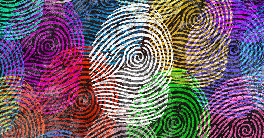 Colorful security fingerprints