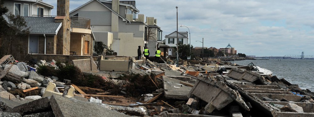 Storm damage - Sandy