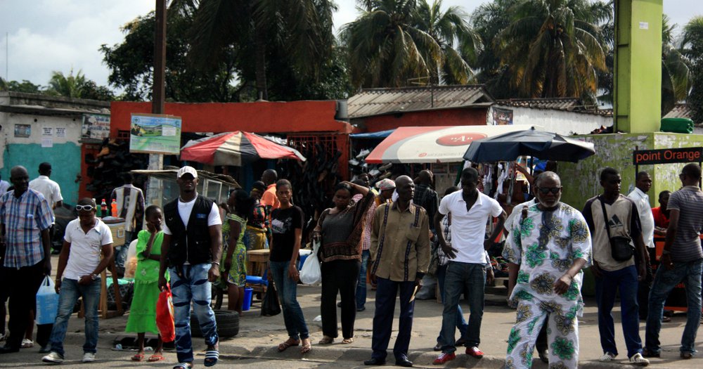 People in Abidjan