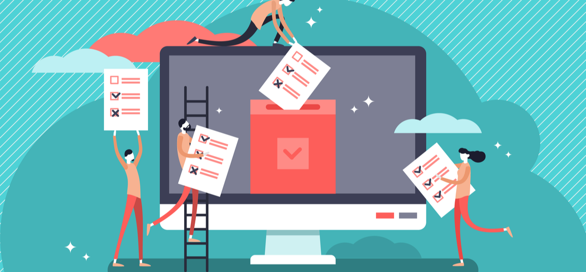 Digital voting vector