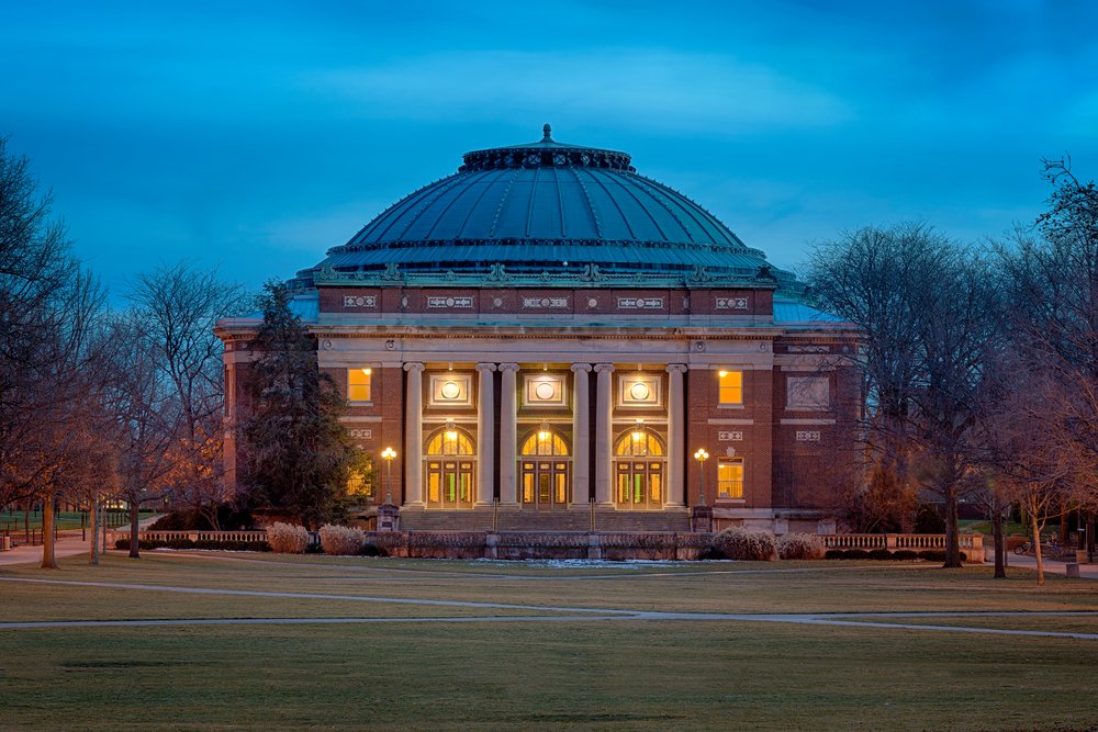 University of Illinois at Urbana Foellinger Auditorium