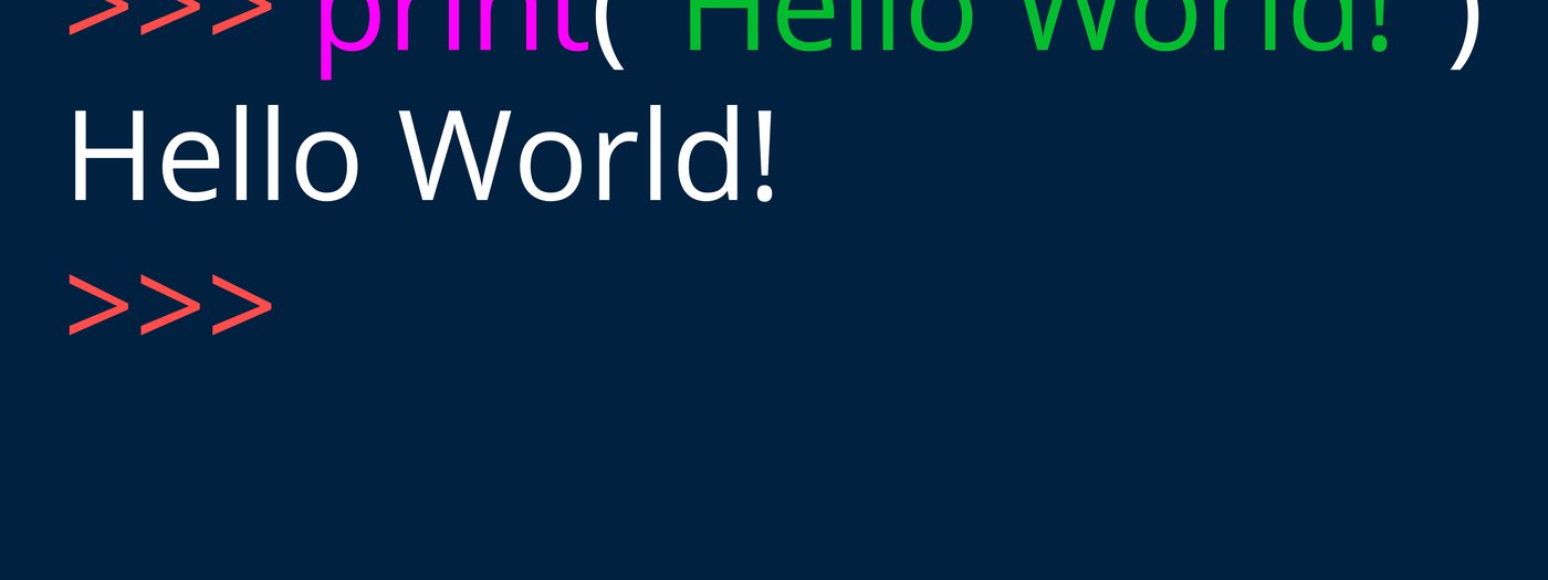 Python code Hello World
