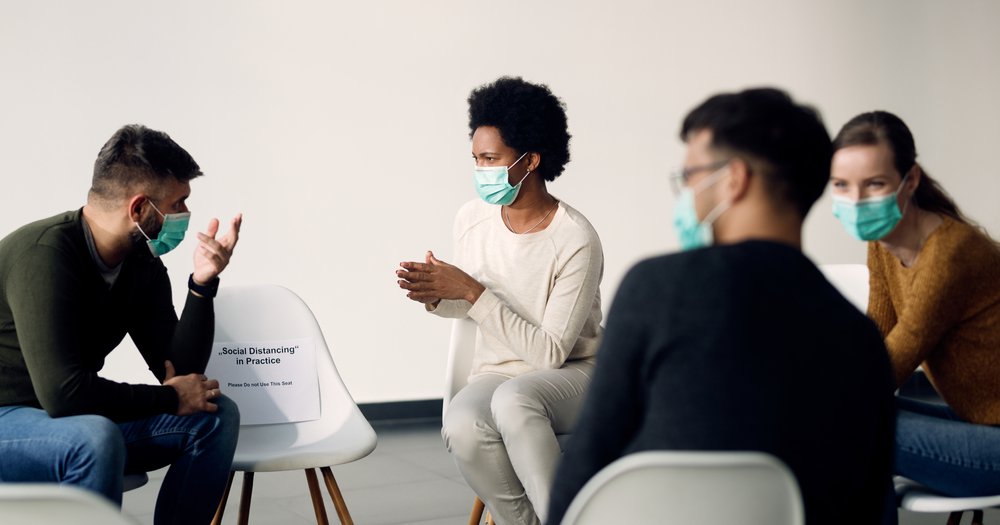 masked-group-talking