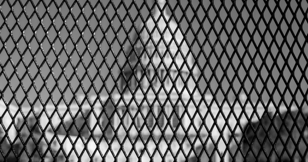 capitol riot fence