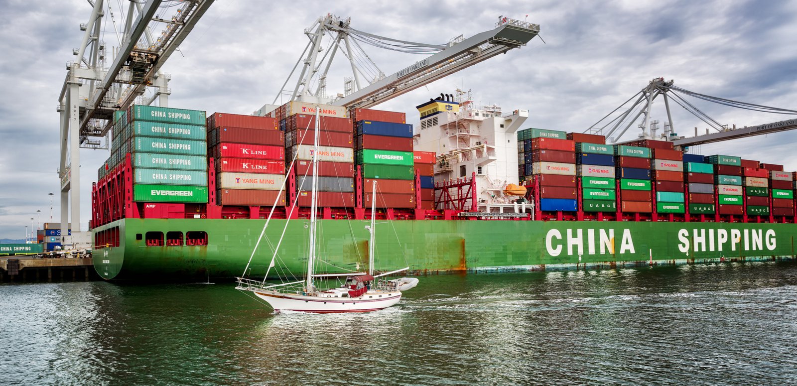 china container ship