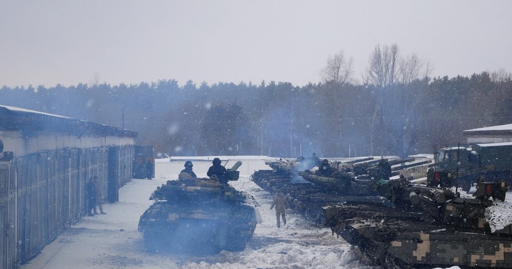 Ukraine 2022 Tanks in Kharkiv