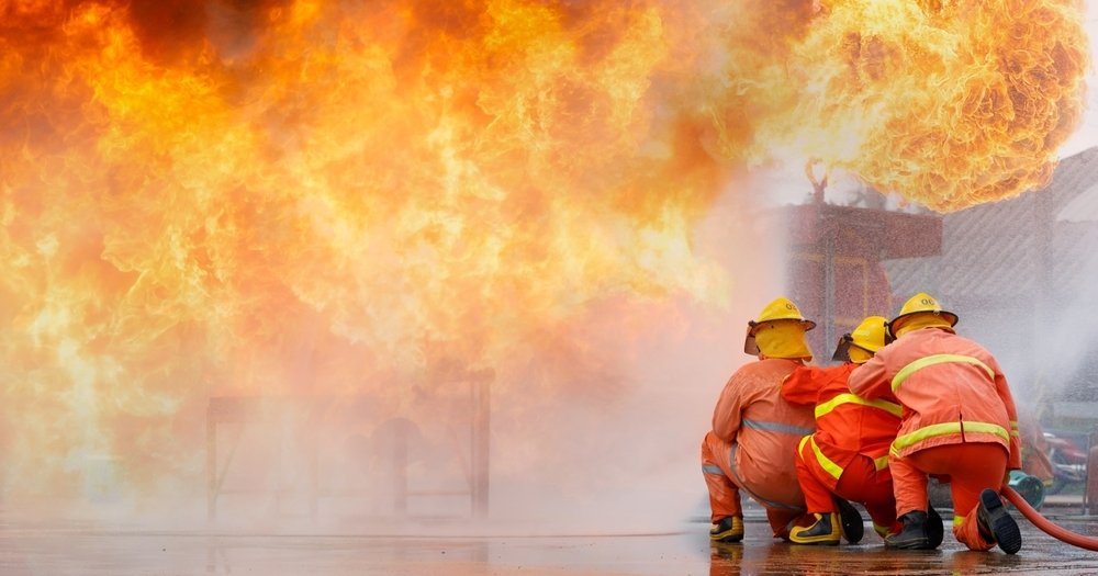 firefighter training