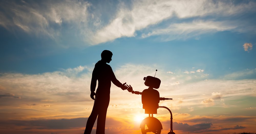 human robot handshake artificial intelligence