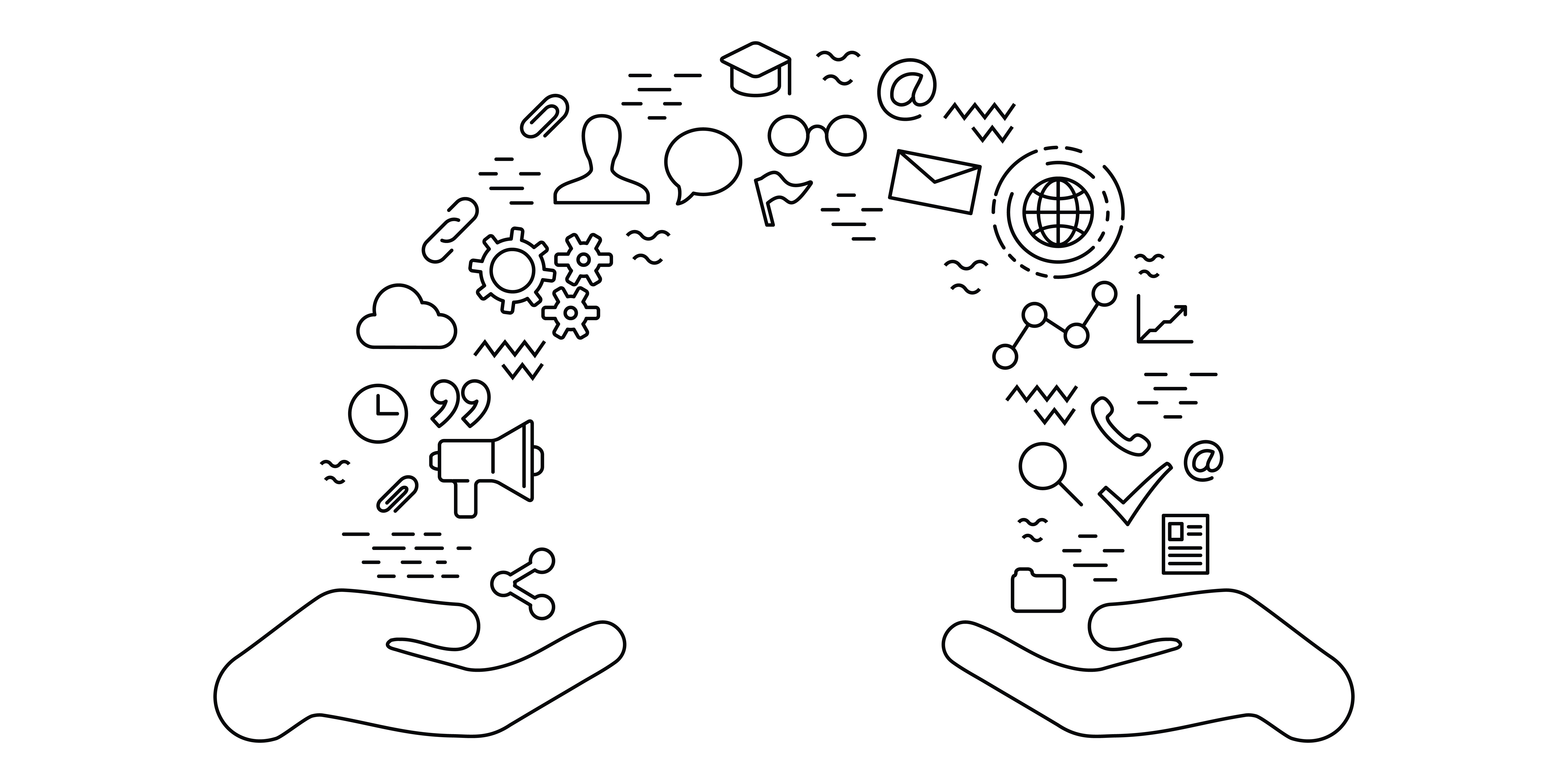 Open source community vector