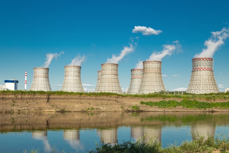 Coolers of atomic power plant