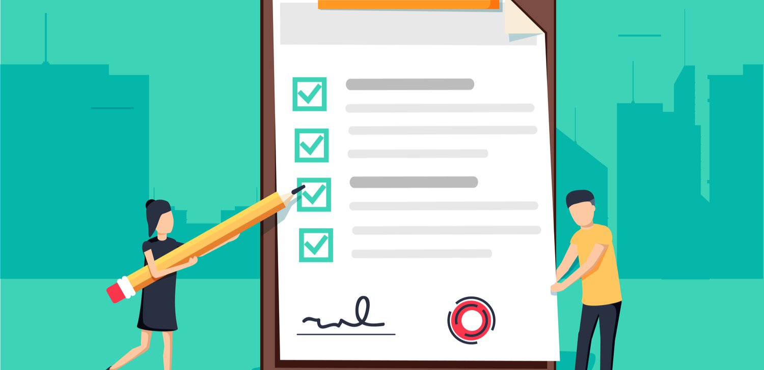 checklist illustration