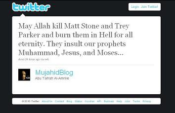 Revolution Muslim Report twitter screenshot